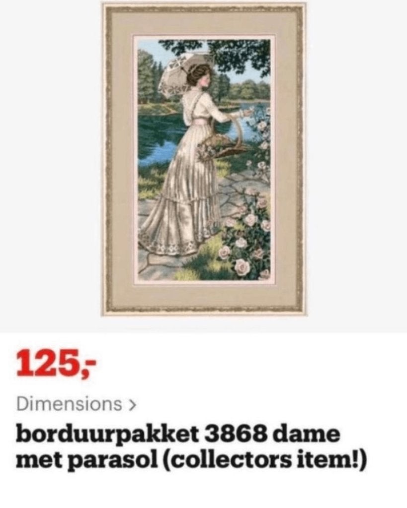 BORDUURPAKKET DIMENSIONS GOLD A SUMMER STROLL, Hobby en Vrije tijd, Borduren en Borduurmachines, Verzenden, Nieuw, Handborduren