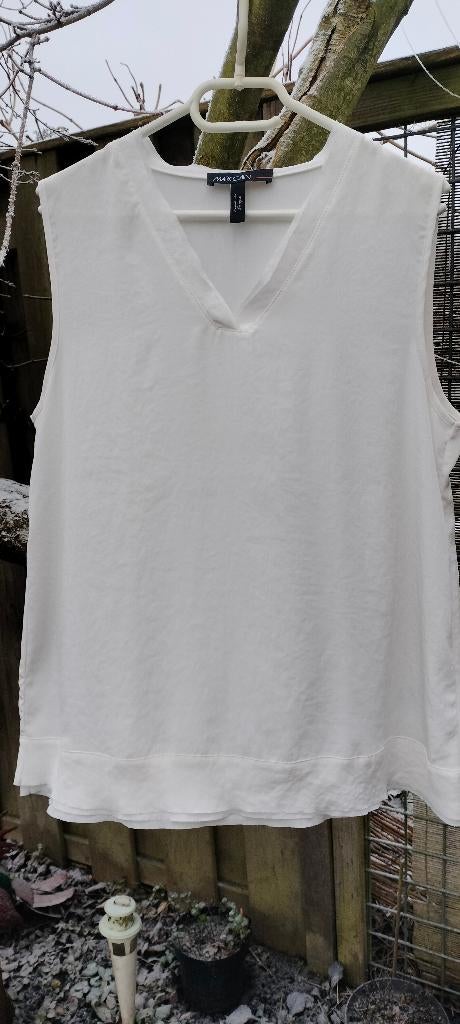 Top Marccain N5, Wit, Maat 42/44 (L), Nieuw, Ophalen of Verzenden
