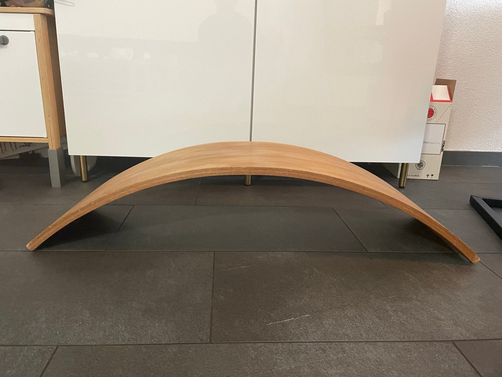 Houten wiebelplank voor kinderen - Balans en speelplezier, Ophalen of Verzenden, Zo goed als nieuw, Overige typen