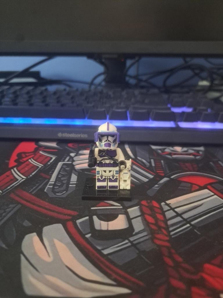 Coole 187th Clone Trooper met Droid (knock off), Star Wars, Nieuw, Ophalen of Verzenden, Minifiguur