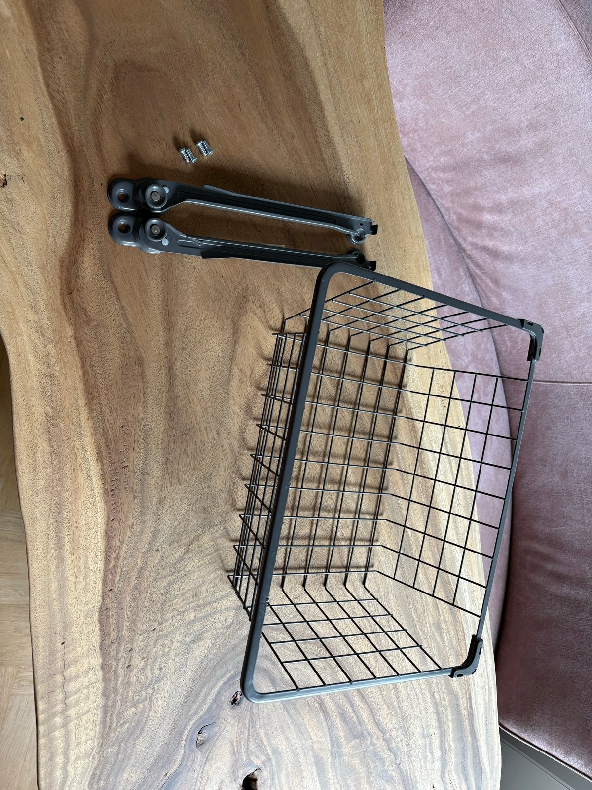 IKEA Komplement draadmand 50x35 cm grijs, Ophalen of Verzenden, Zo goed als nieuw