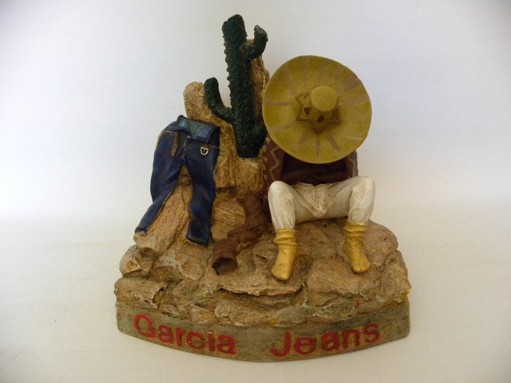 Uniek,Vintage Garcia Jeans Etalagebeeld, jaren 90tig -8.5 kg, Verzamelen, Merken en Reclamevoorwerpen, Ophalen, Zo goed als nieuw