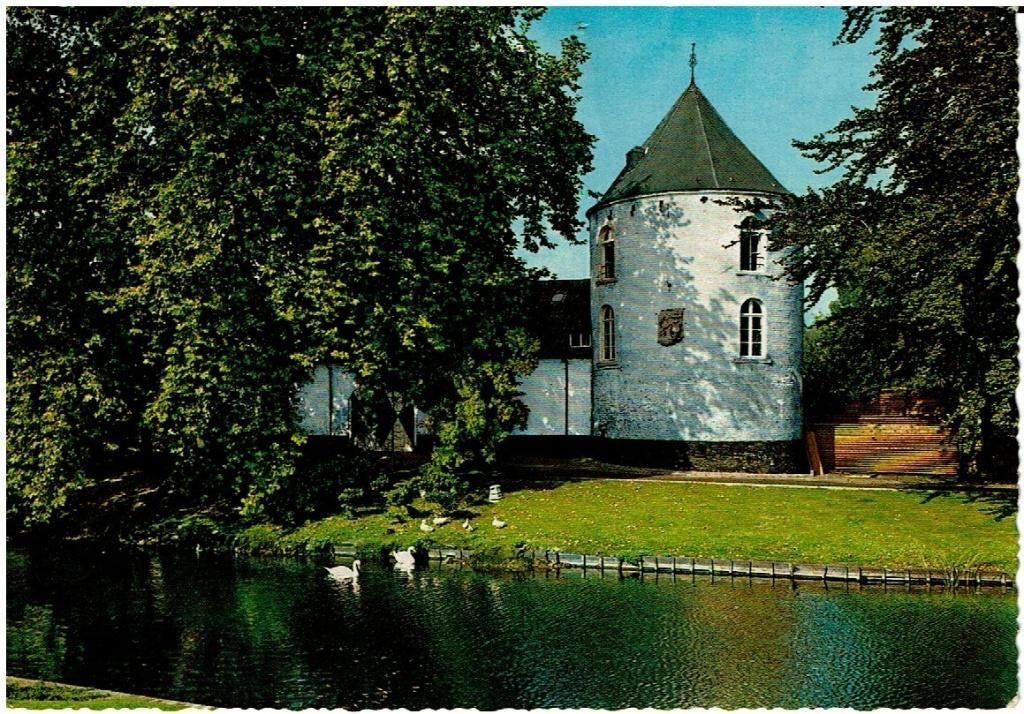 Ansichtkaart Weert, Kasteel, Verzamelen, Ophalen of Verzenden, 1980 tot heden, Gelopen, Limburg