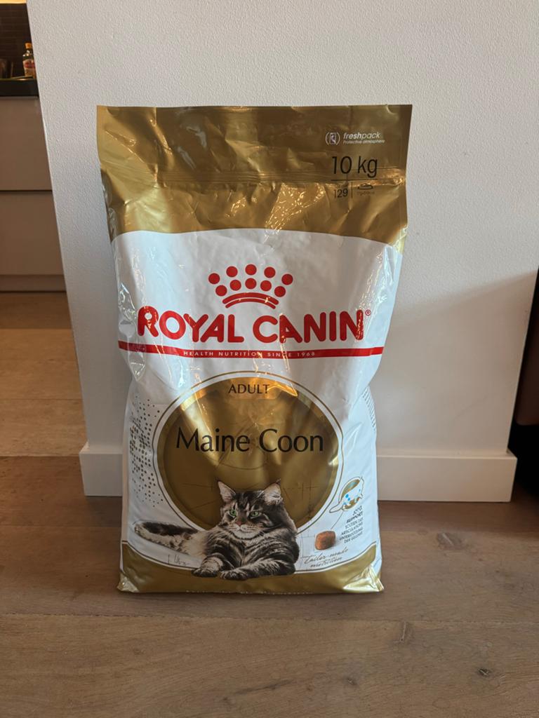 Royal canin Maine Coon adult 10 kg kattenvoer, Dieren en Toebehoren, Dierenvoeding, Ophalen of Verzenden, Kat