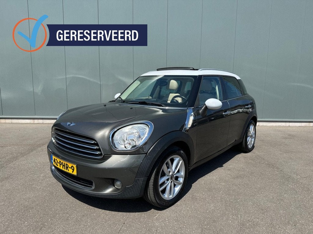 MINI Countryman 1.6 Cooper D Chili LEDER | PANORAMADAK !, Auto's, Mini, Bedrijf, Te koop, Countryman, ABS, Airbags, Airconditioning