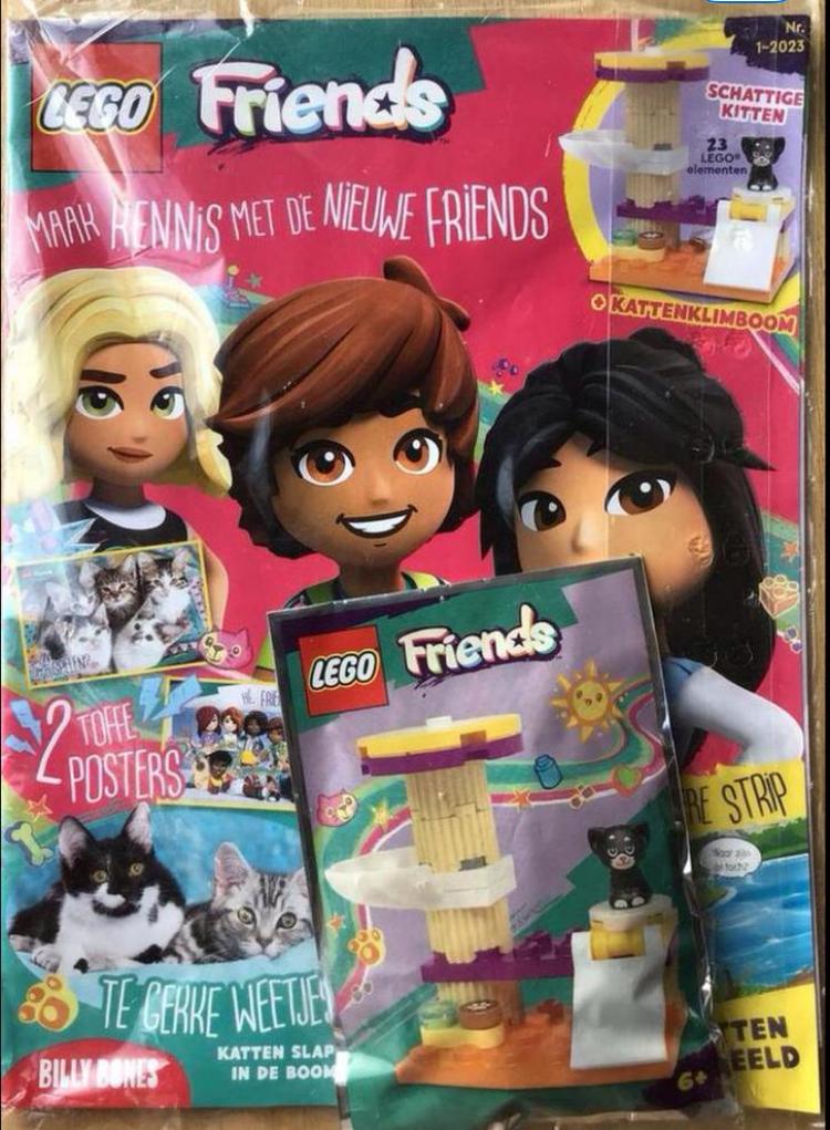 Lego Friends tijdschrift 01-2023 - NIEUW, Boeken, Tijdschriften en Kranten, Ophalen of Verzenden, Nieuw, Overige typen