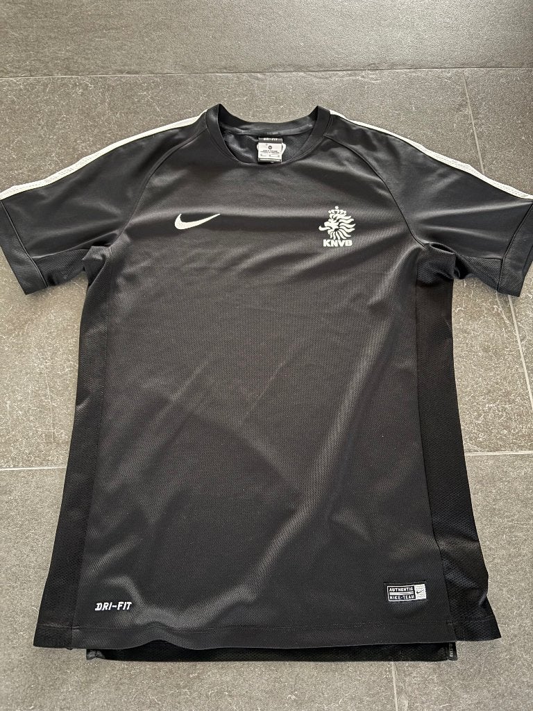 Nike KNVB shirt, Kleding | Heren, Maat 48/50 (M), Zwart, Nike, Ophalen of Verzenden