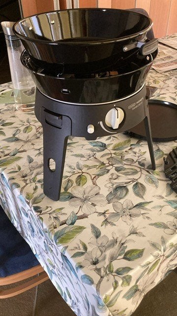 skottelbraai cadac safari chef 30 LP, Ophalen, Zo goed als nieuw