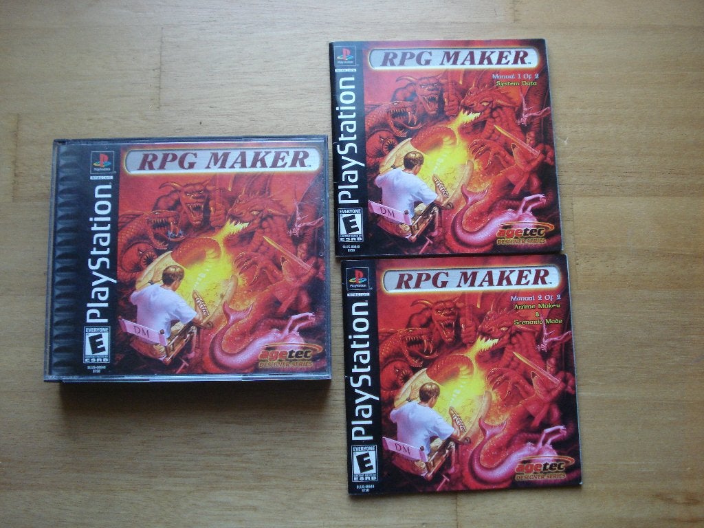 rpg maker ps1 usa, 1 speler, Racen en Vliegen, Ophalen of Verzenden, Zo goed als nieuw