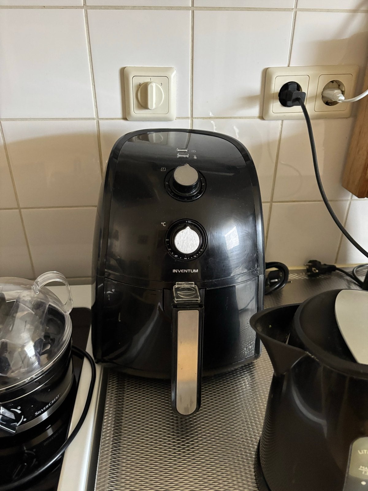 Kleine Inventum Airfryer - Gebruikt maar werkt perfect, Witgoed en Apparatuur, Airfryers, Ophalen, Gebruikt, Airfryer, Minder dan 750 gram