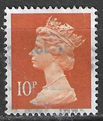 Groot-Brittannie 1990 - Yvert 1477 - Queen Elisabeth  (ST), Postzegels en Munten, Verzenden, Gestempeld