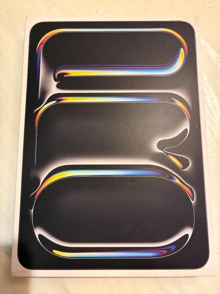 Apple Ipad Pro M4 256GB Wifi, Incl Keyboard Case, Pencil Pro, Ophalen, Zwart, 11 inch, Zo goed als nieuw