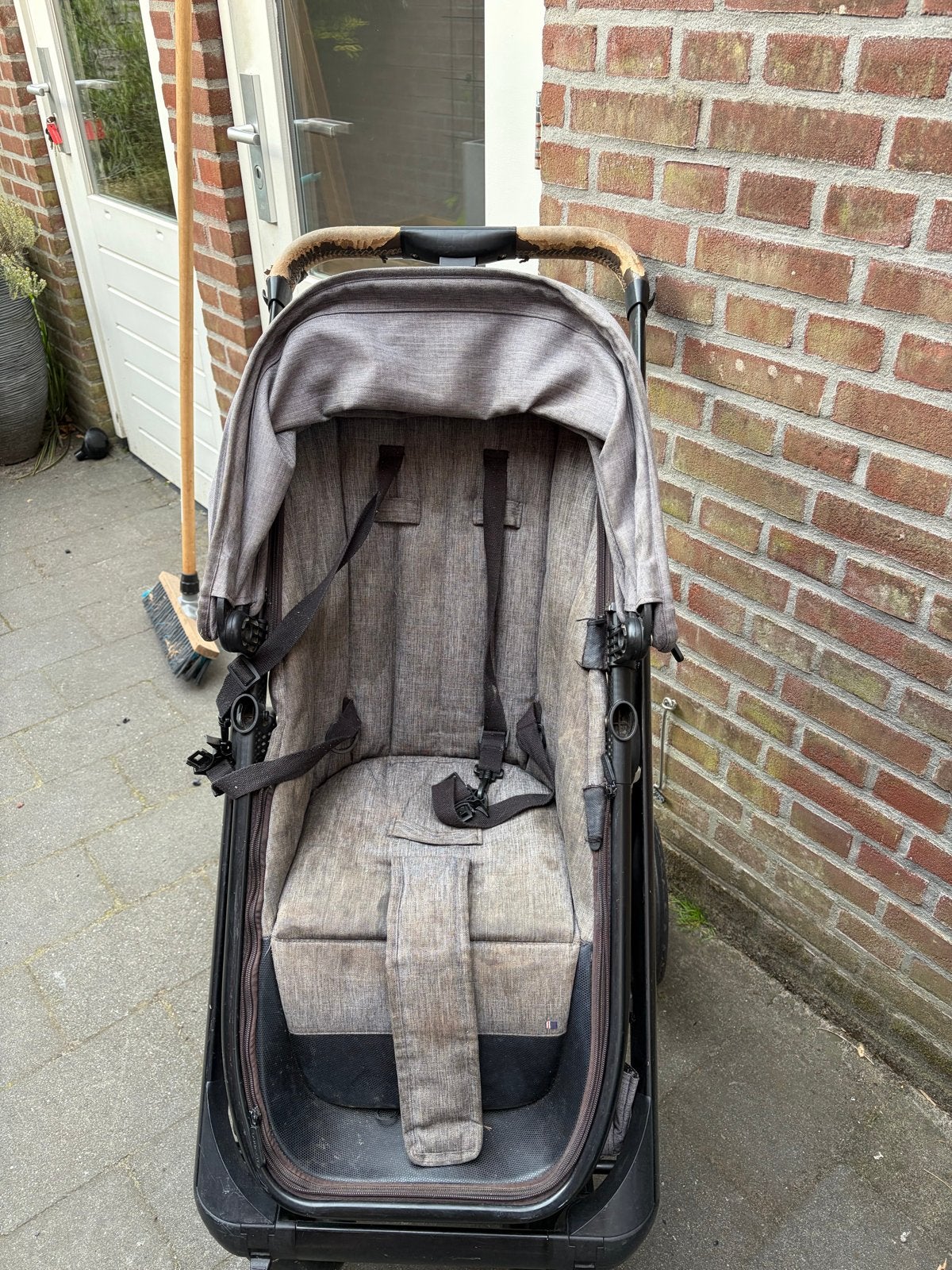 Dubatti 2 in 1 kinderwagen met reiswieg en accessoires, Gebruikt, Combiwagen, Met reiswieg, Ophalen