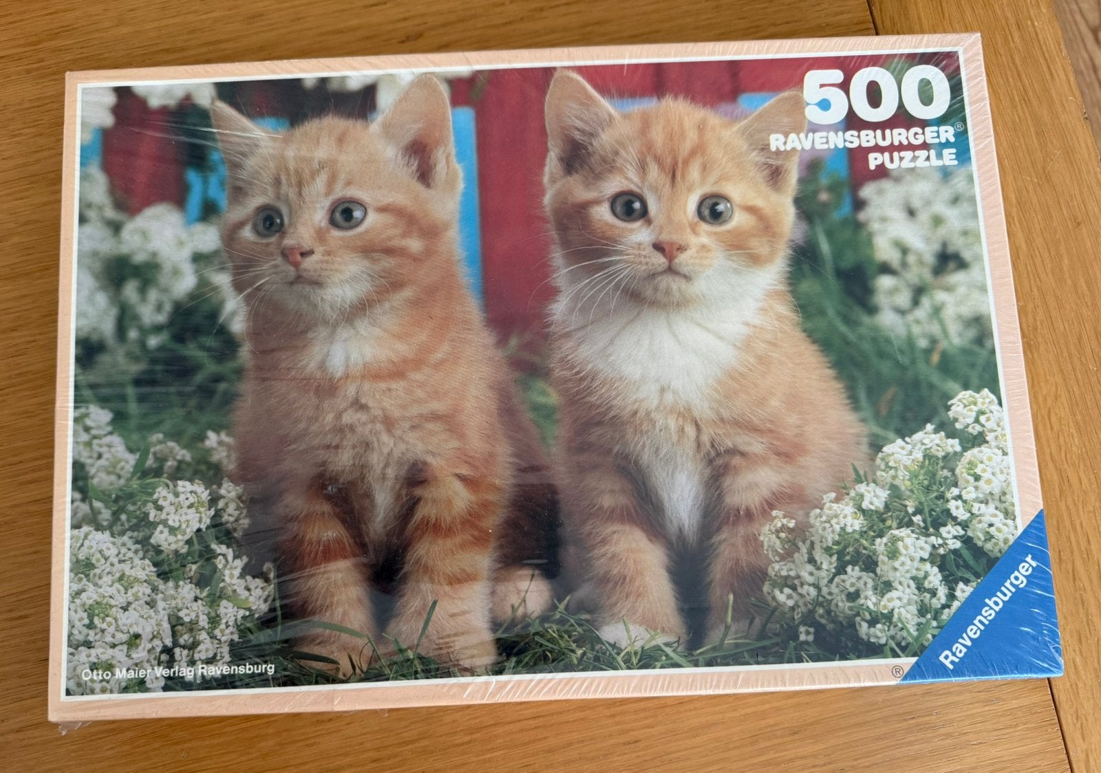 NIEUW IN DOOS: Puzzel schattige kittens 500 stukjes, Ophalen, 500 t/m 1500 stukjes, Zo goed als nieuw, Legpuzzel