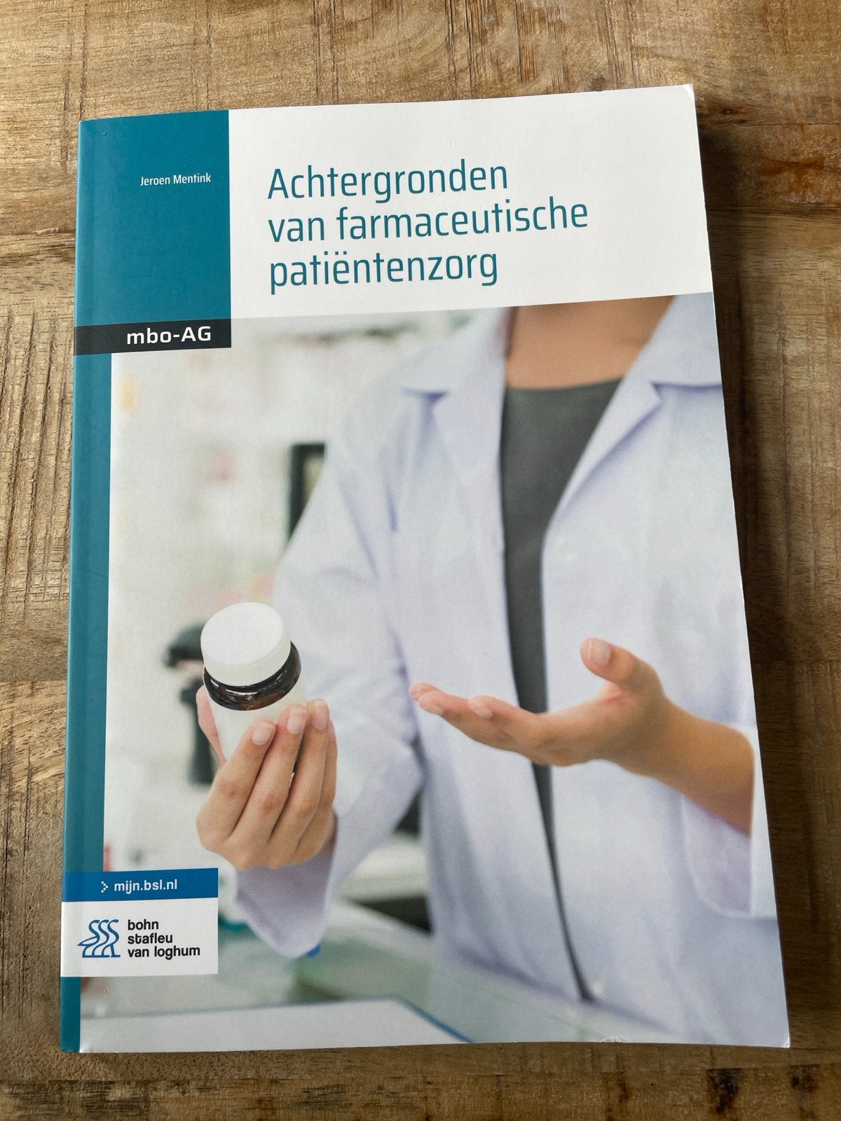 Achtergronden van farmaceutische patiëntenzorg mbo-AG, Boeken, Ophalen of Verzenden, Beta, Zo goed als nieuw, MBO