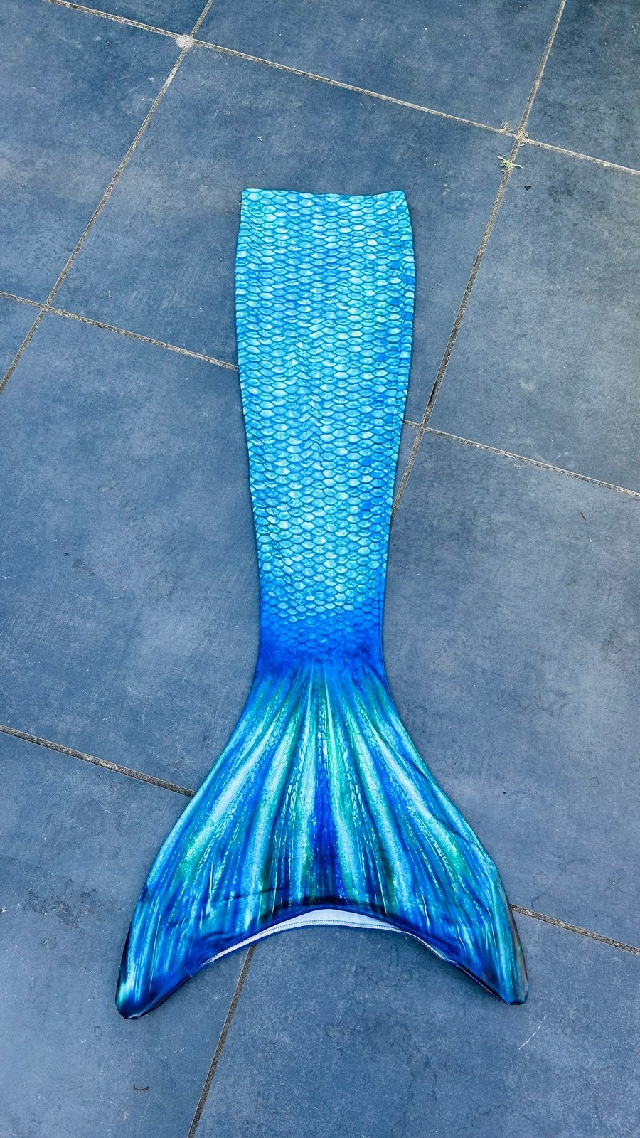 Zeemeerminnen staart met stevige binnenkant, Ophalen, Zo goed als nieuw, Blauw, Overige typen
