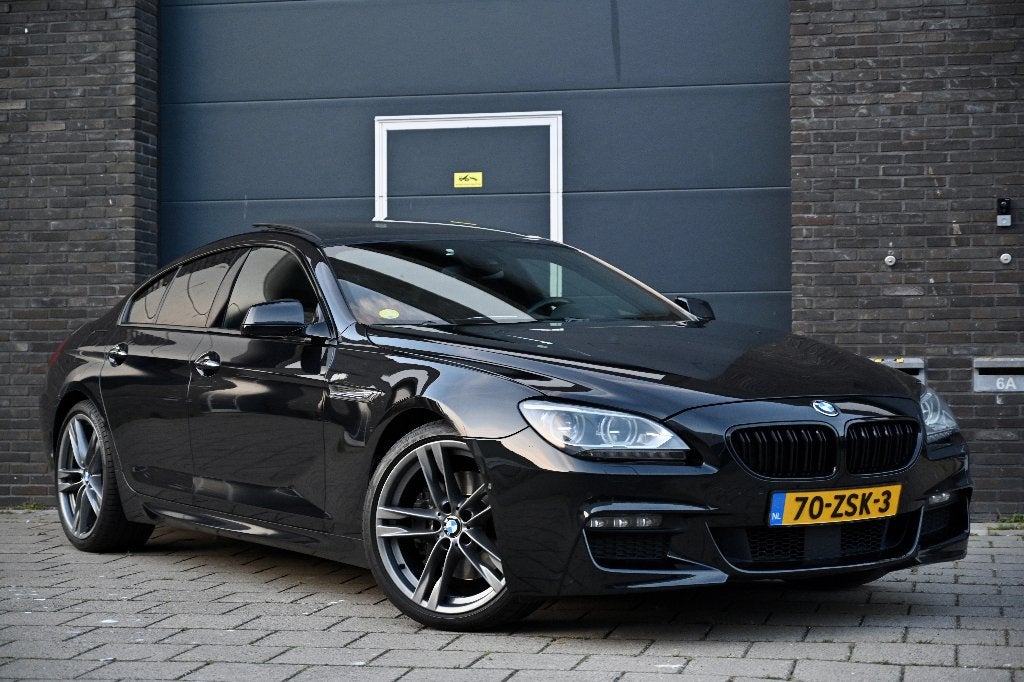 BMW 640D GRAN COUPE 3.0L | SOFT CLOSE, ACC, B&O, VOL!, Automaat, Achterwielaandrijving, 2993 cc, Leder