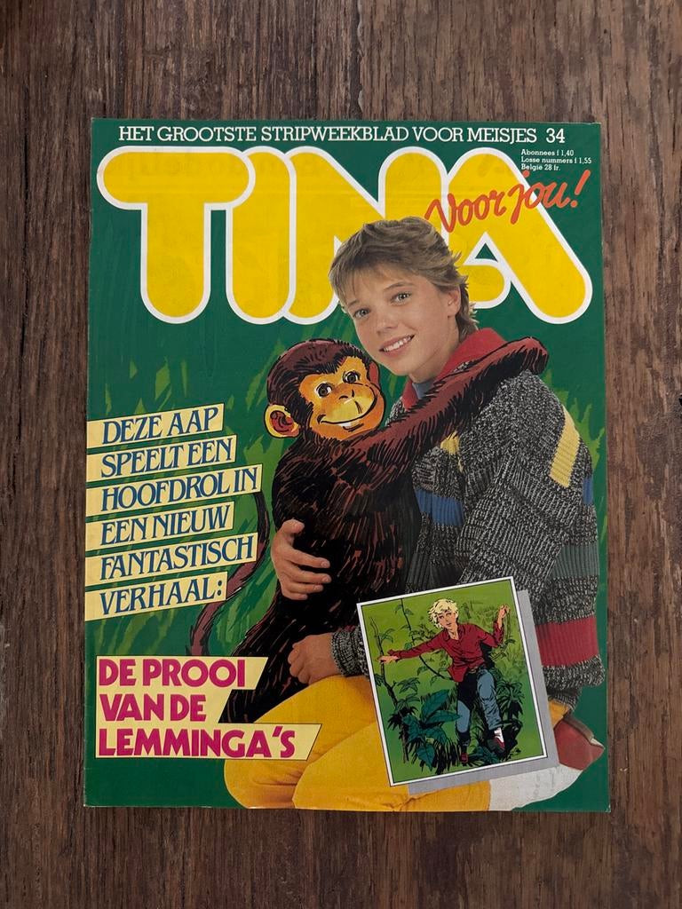 Tina tijdschrift uit 1983 (nr. 34), Ophalen of Verzenden, Gelezen, Damesbladen
