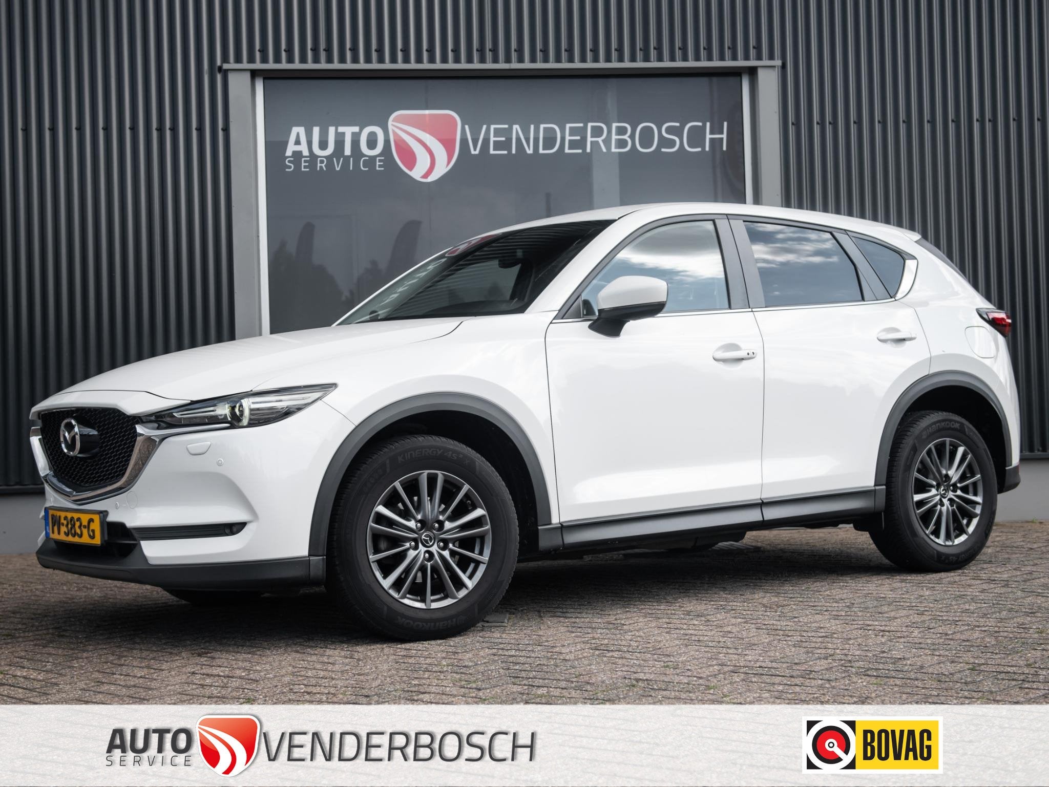 Mazda CX-5 2.0 SkyActiv-G 165 Skylease GT Automaat | Leder |, 1998 cc, 4 cilinders, 2000 kg, Wit