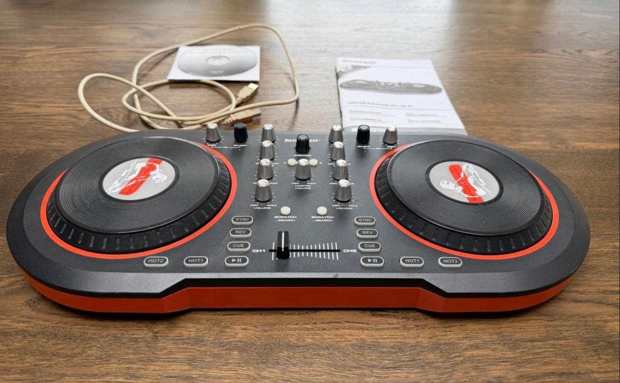 SilverCrest USB DJ Controller model SDJ 100 A1, Ophalen of Verzenden, Zo goed als nieuw, Overige merken