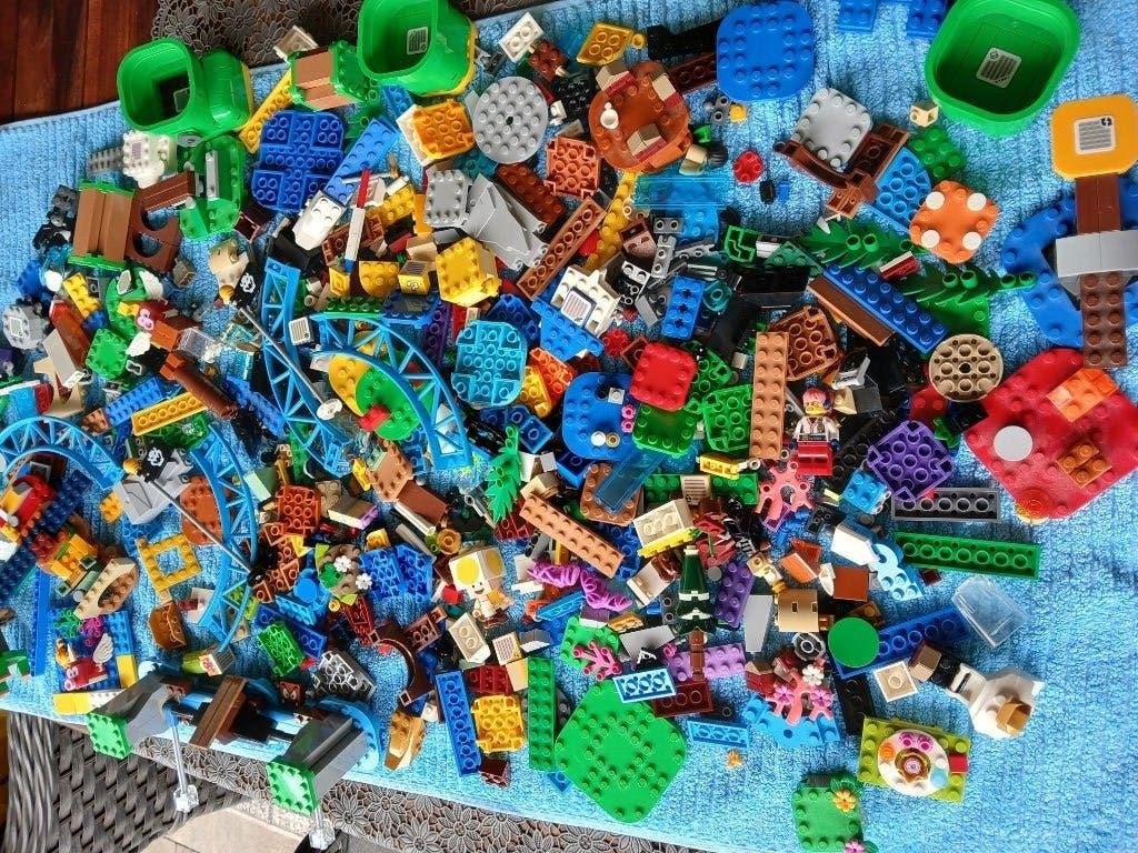 partij lego mario onderdelen, Ophalen, Overige thema's, Lego, Zo goed als nieuw