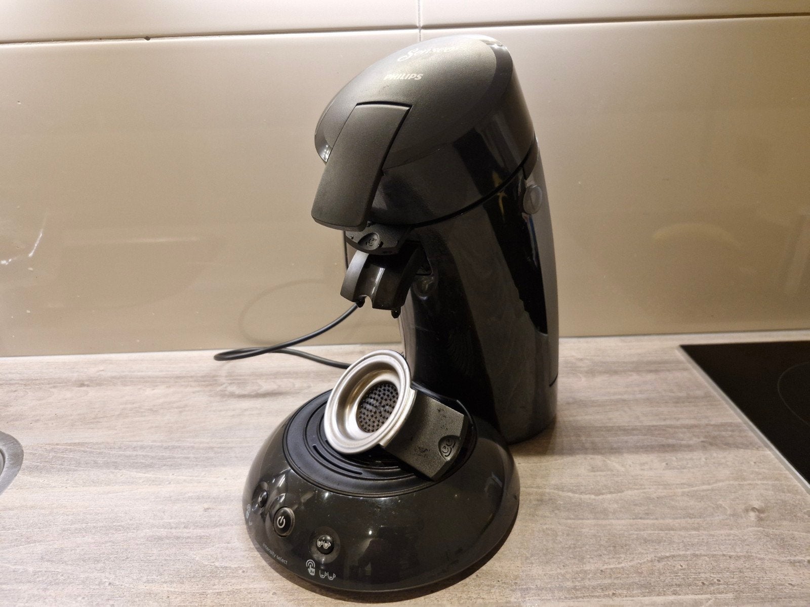 Philips senco apparaat, Ophalen, Gebruikt, Koffiemachine, Koffiepads en cups