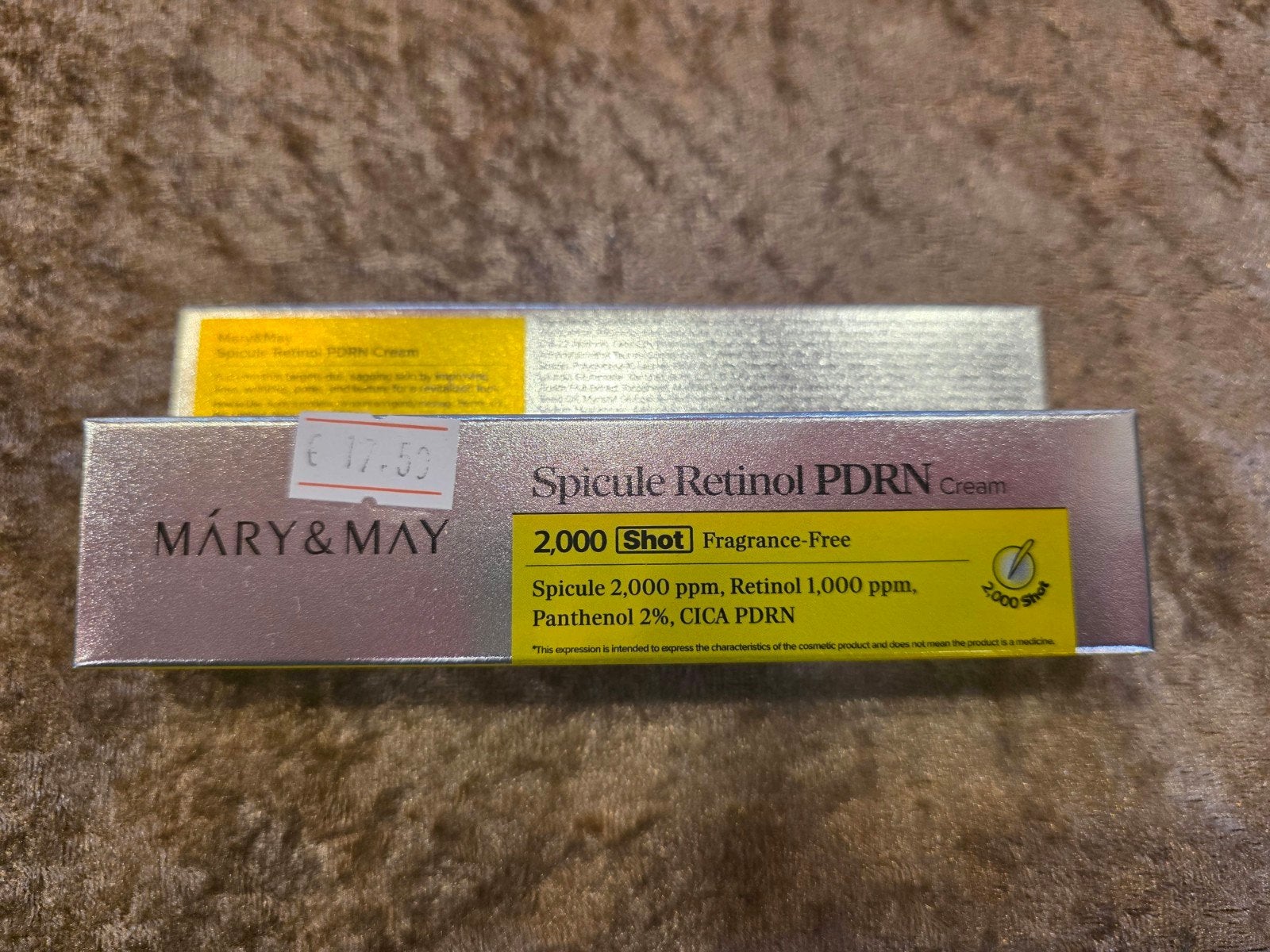 K-beauty korean skincare  MARY & MAY Spicule Retinol PDRN Cr, Ophalen of Verzenden, Nieuw, Gehele gezicht, Verzorging