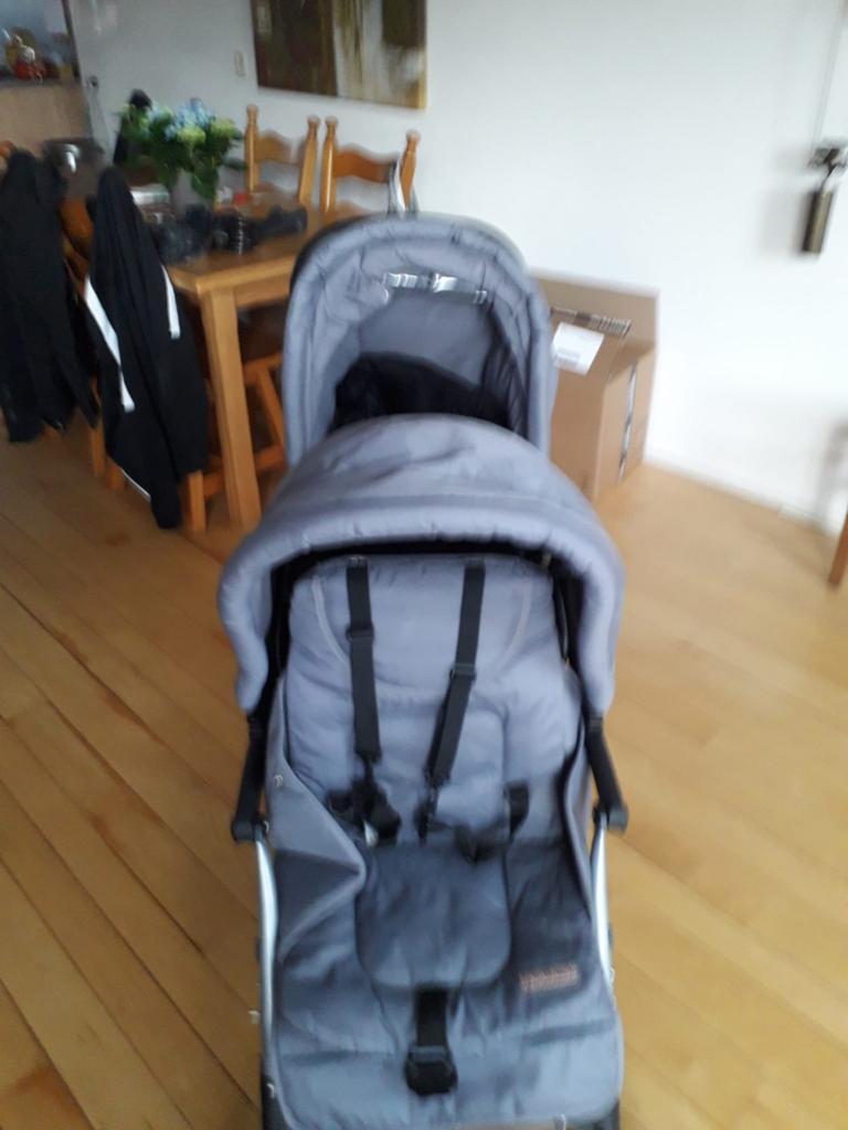 Wandelwagen 2 kinderen, Ophalen of Verzenden, Zo goed als nieuw, Overige merken