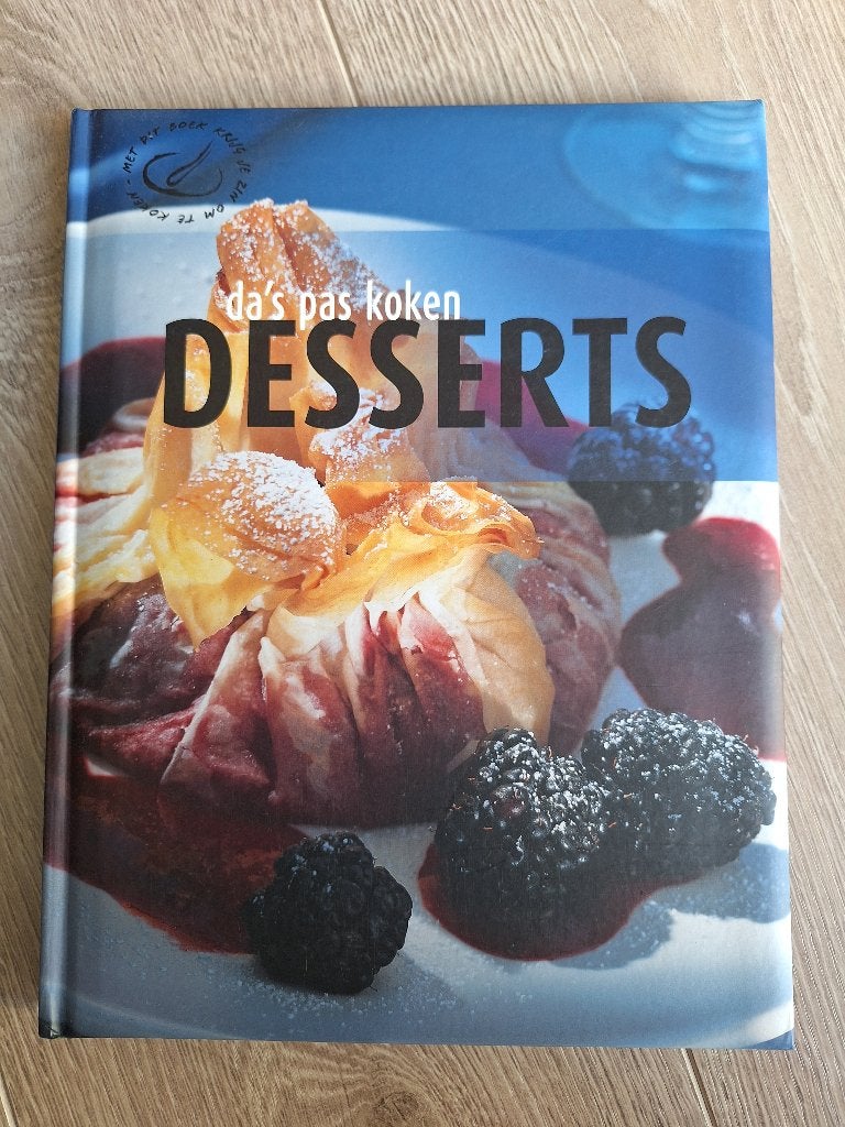 Kookboek: Desserts, Ophalen of Verzenden, Gelezen