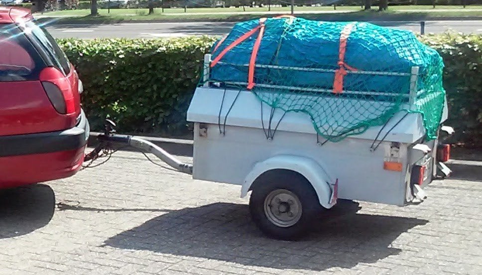 Bagagewagen aanhangwagen PekaWee Van Weeghel, Ophalen, Gebruikt