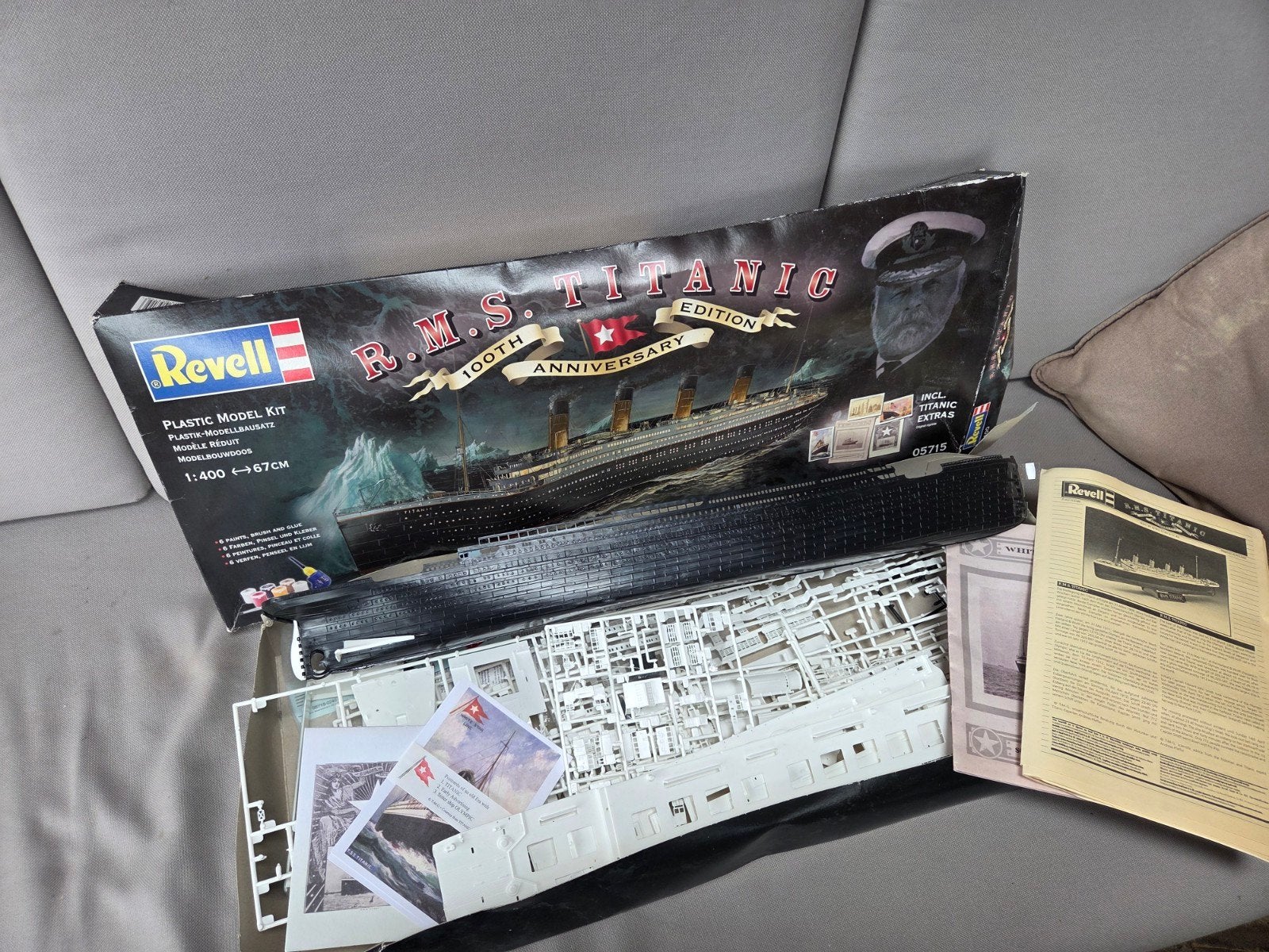 revell titanic modelbouw, Ophalen of Verzenden, Gebruikt, Revell