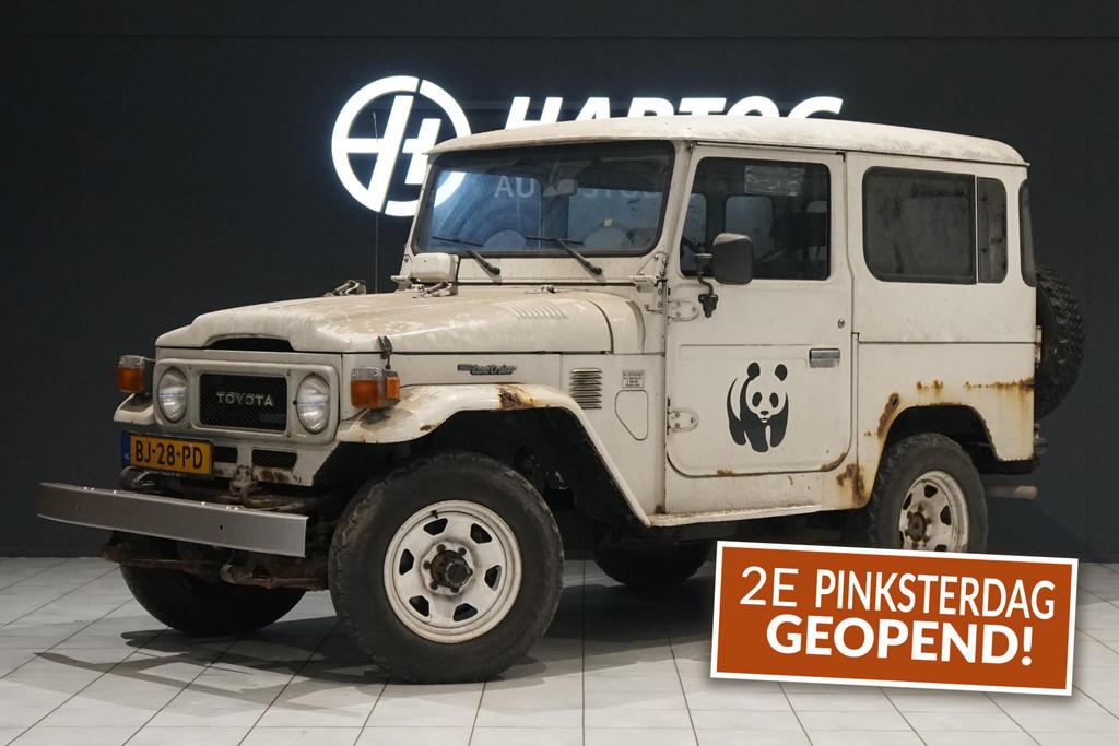 Toyota Landcruiser hardtop d 1984 *BARNFIND* + ORIG. NEDERLA, Auto's, Bestelauto's, Bedrijf, Te koop, Toyota, Diesel, Handgeschakeld