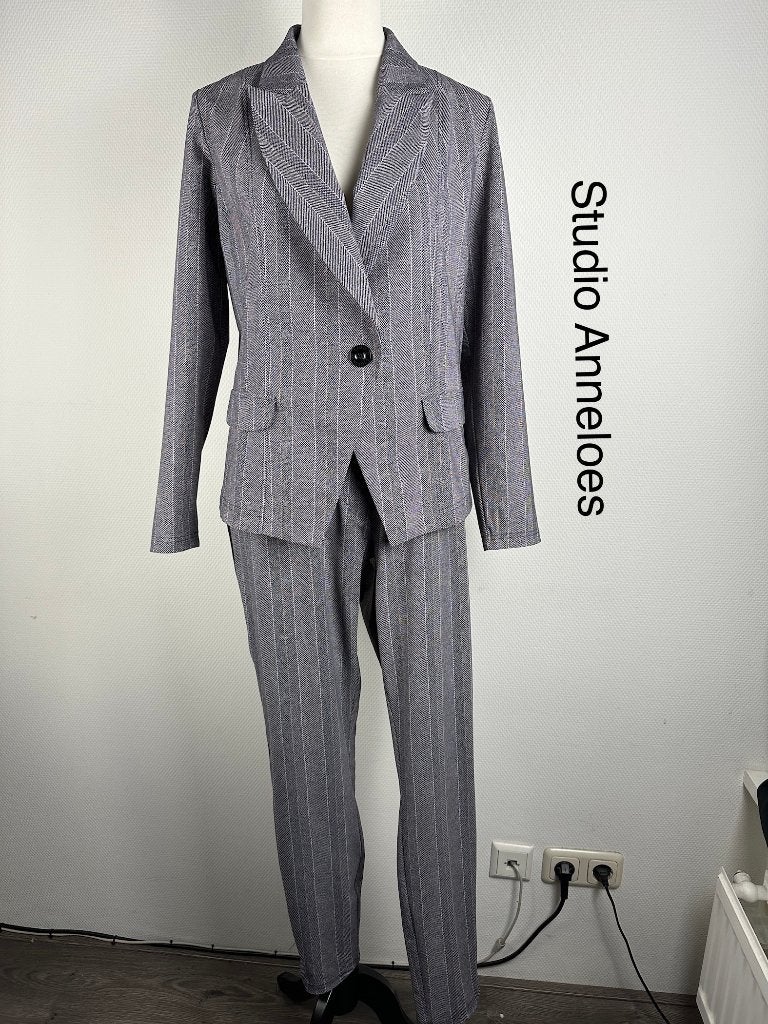 Studio Anneloes Broekpak  (mt: 40) 20,3/9749, Maat 38/40 (M), Studio Anneloes, Zwart, Studio Anneloes