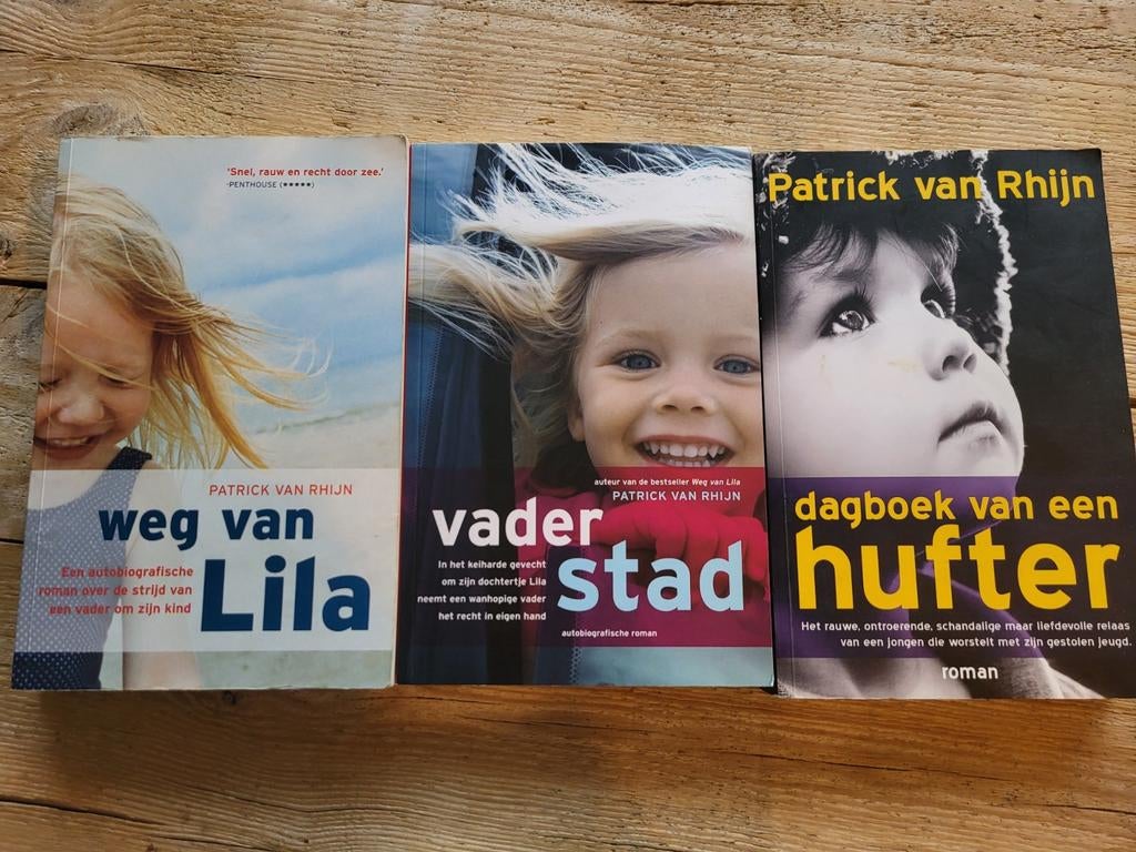 3x Patrick van Rhijn - Weg van Lila, Ophalen of Verzenden, Zo goed als nieuw, Patrick van Rhijn