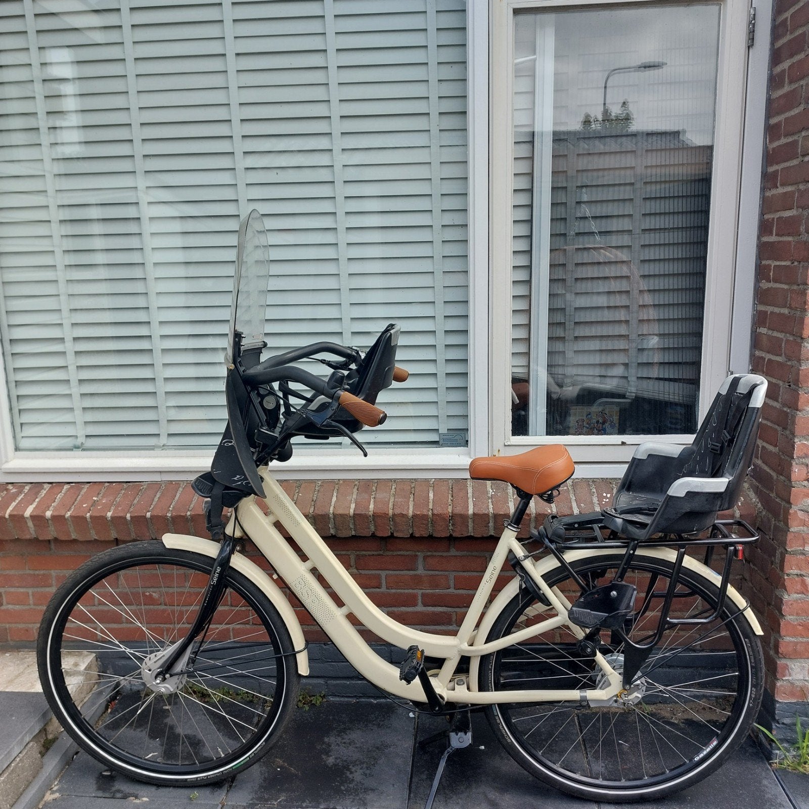 Bsp Seine evo 53cm 7 Versnellingen Complete Mamafiets, Overige merken, 2 zitjes, 53 tot 56 cm, Versnellingen