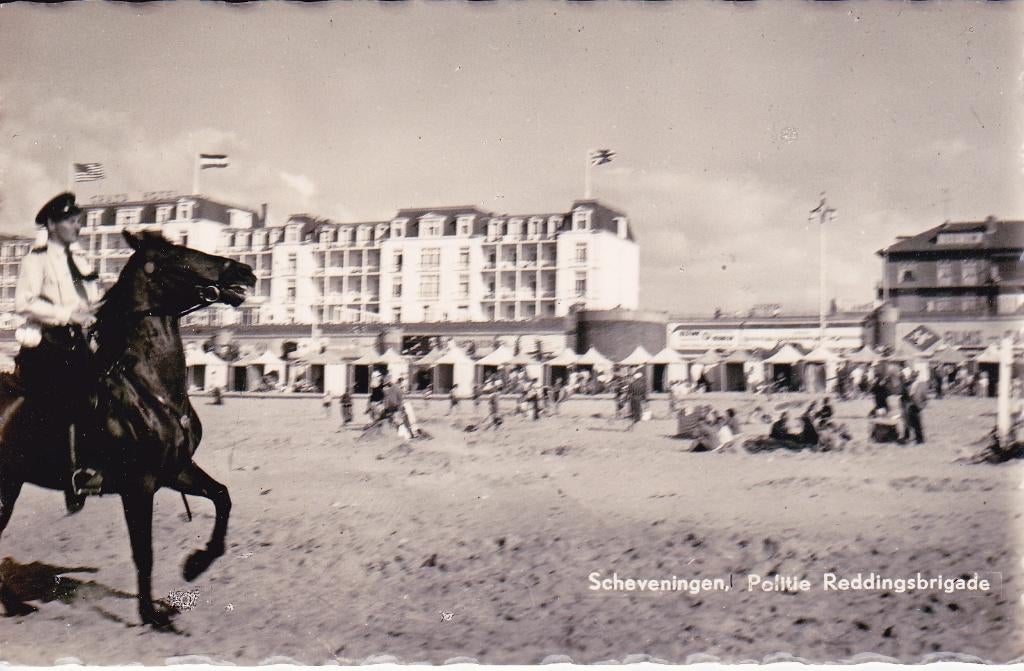 08224 Scheveningen - Politie Reddingsbrigade, Verzamelen, Verzenden, 1960 tot 1980, Ongelopen, Zuid-Holland