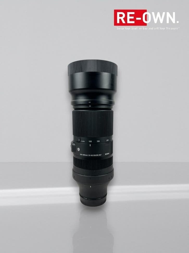 SIGMA 100-400MM F/5-6.3 | NIKON F | TOPSTAAT | DOOS | GARANT, Audio, Tv en Foto, Sigma, ,, Zo goed als nieuw, Zonnekap