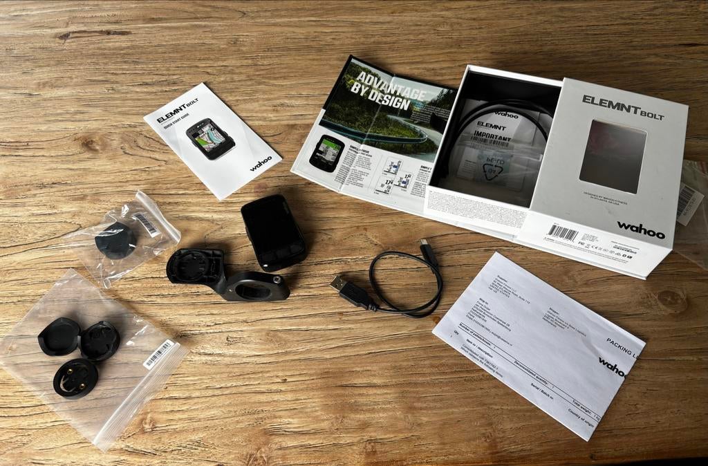 Gereserveerd /verkocht Wahoo ELEMNT Fi - Zo goed als nieuw, Fietsen en Brommers, Fietsaccessoires | Fietscomputers, Ophalen of Verzenden