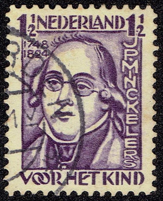 Nederland 1928, Kinderzegels 1½+1 cent., Postzegels en Munten, Verzenden, T/m 1940, Gestempeld