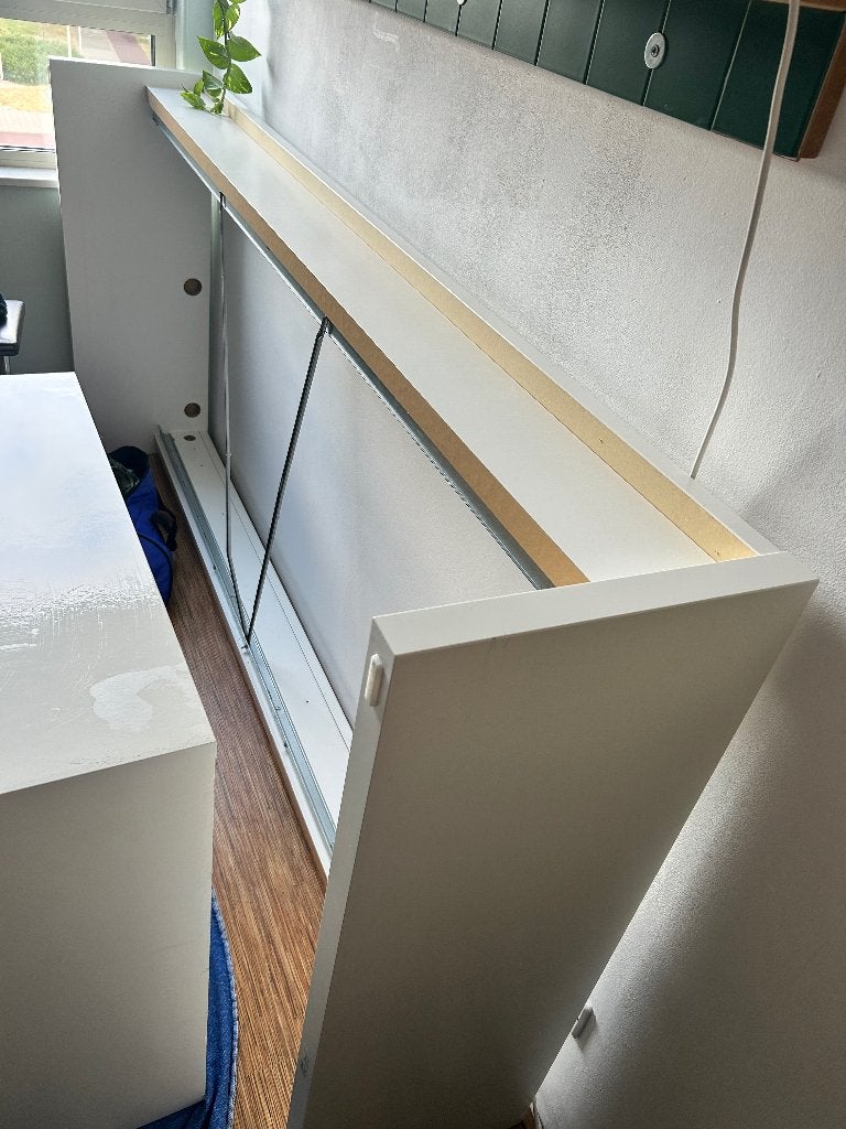 Bedframe MALM Ikea 90x200 zonder hoofdbord, Ophalen, Gebruikt, 90 cm, Eenpersoons