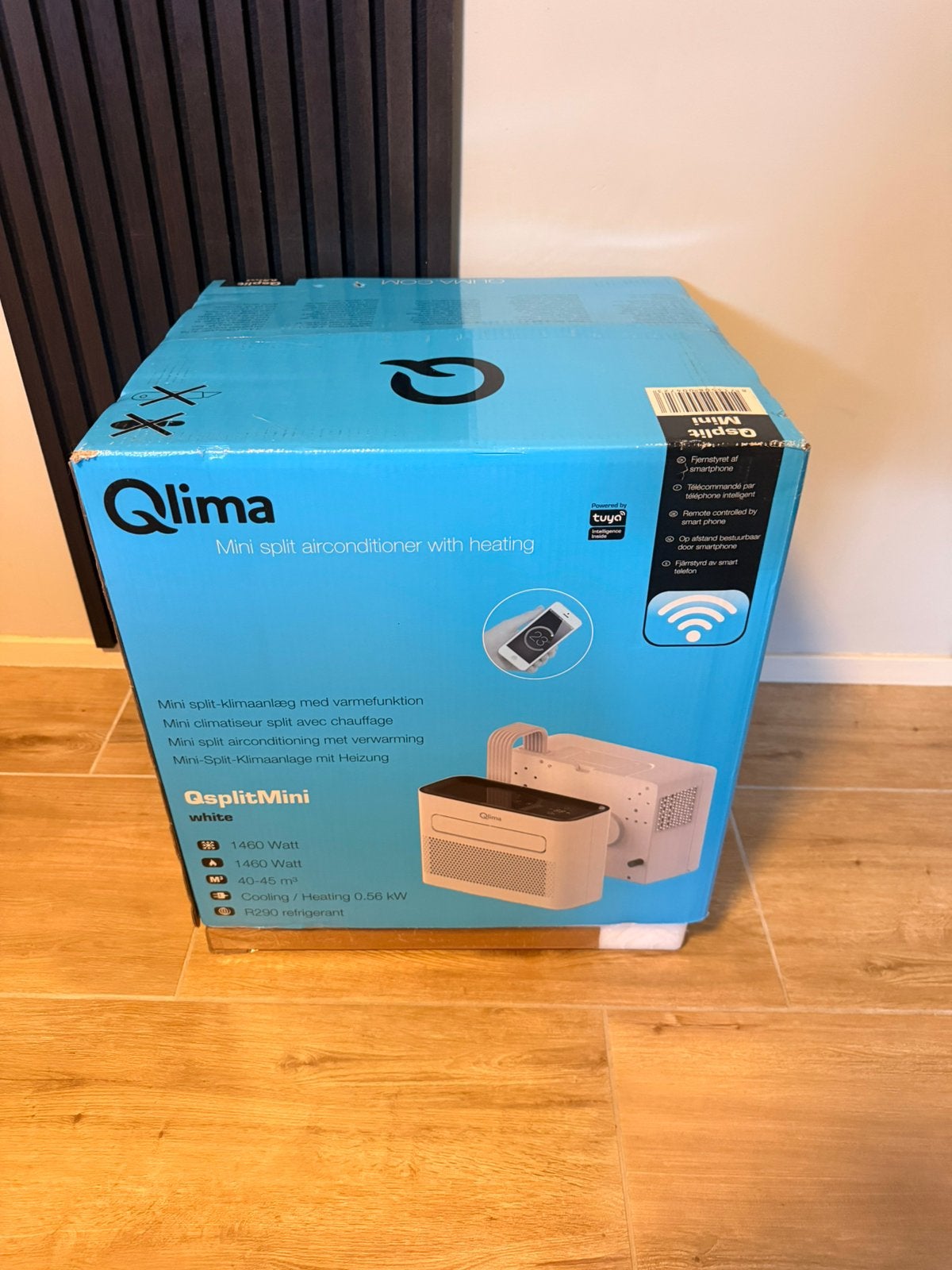 Qlima QsplitMini mobiele split airco – zo goed als nieuw, Ophalen of Verzenden, Zo goed als nieuw