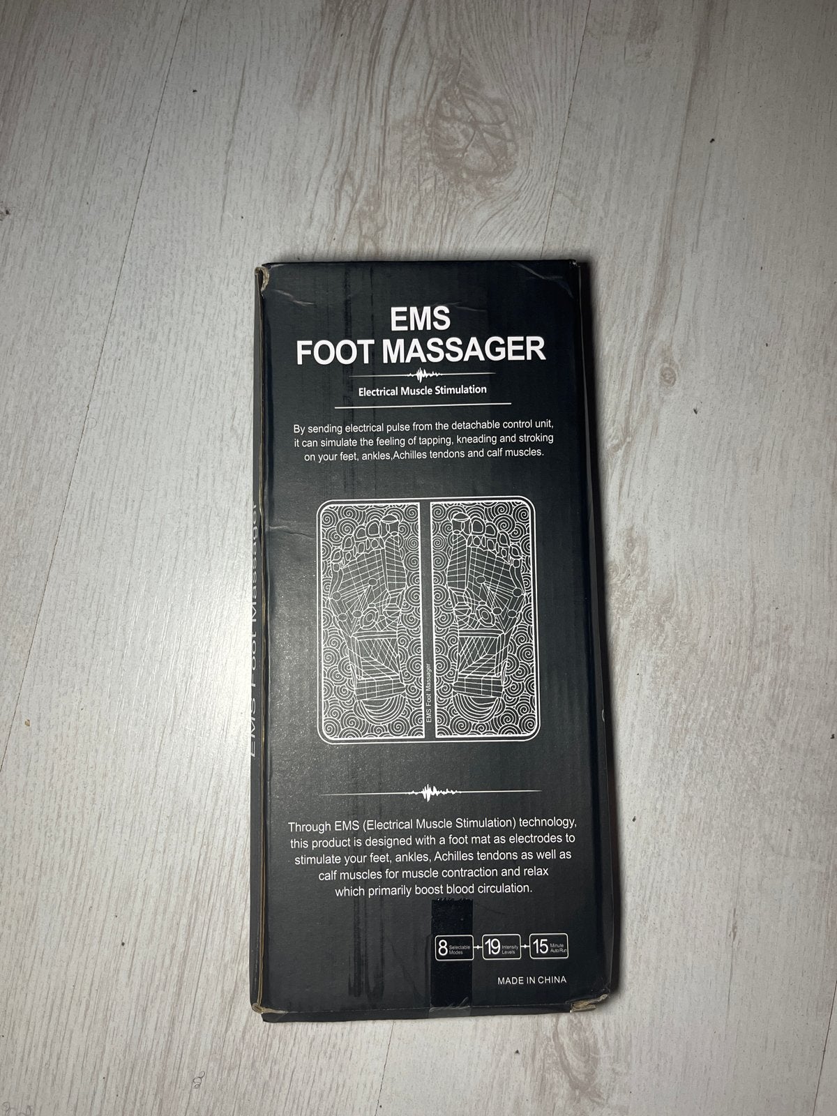 EMS Voetmassageapparaat - Ontspanning en Bloedcirculatie, Ophalen of Verzenden, Nieuw, Apparaat