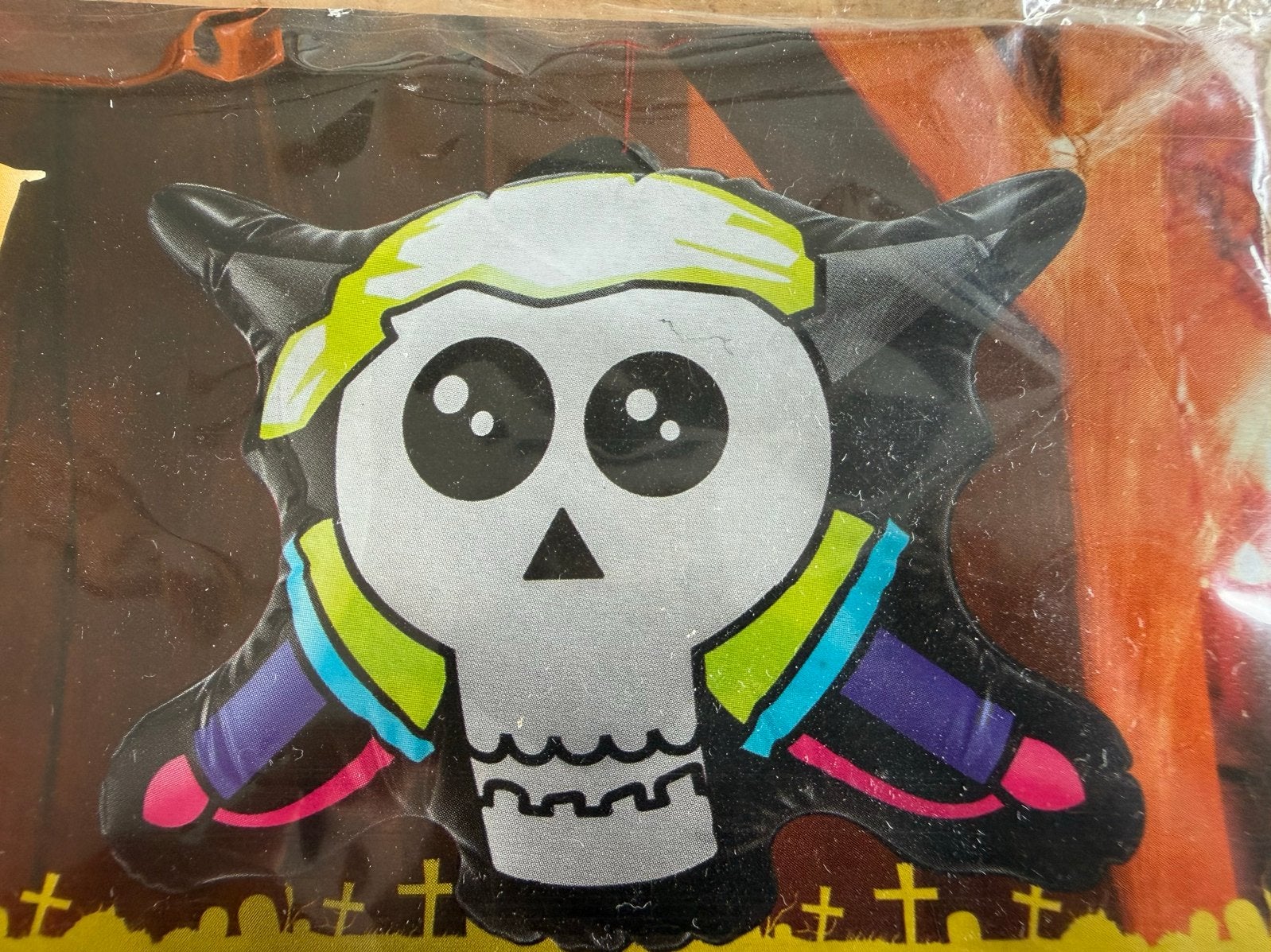 Opblaasbare Halloween Doodskop Decoratie, Ophalen, Nieuw, Versiering, Halloween of Griezel