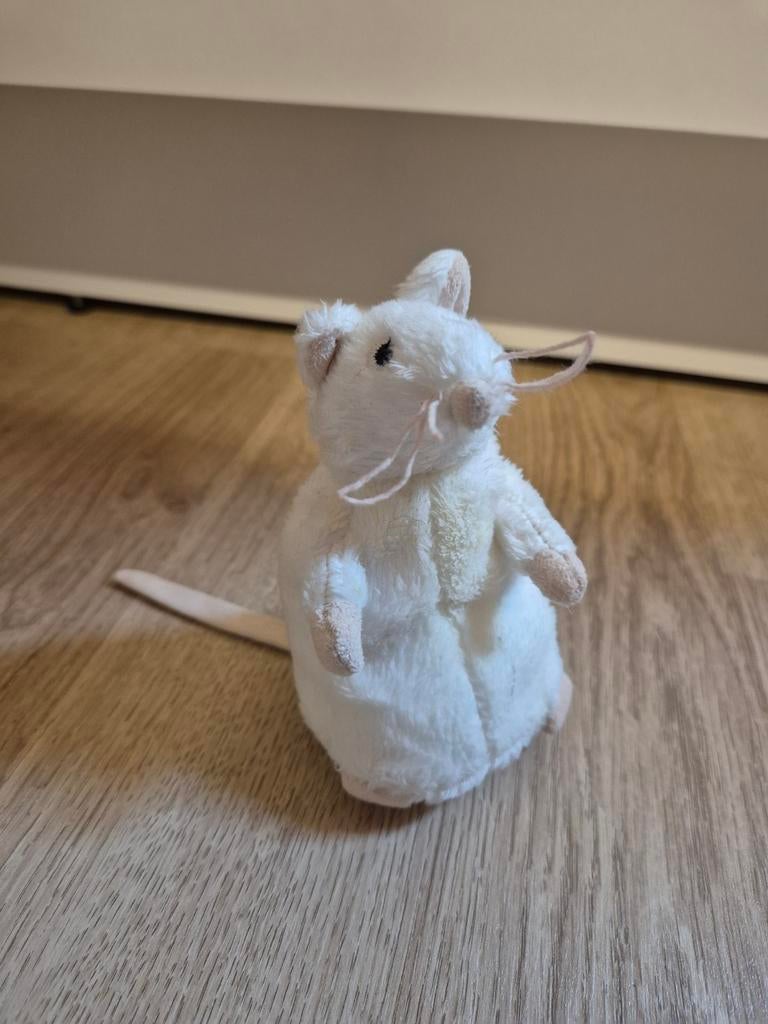 IKEA witte muis knuffeltje gosig mus, Ophalen of Verzenden, Overige typen