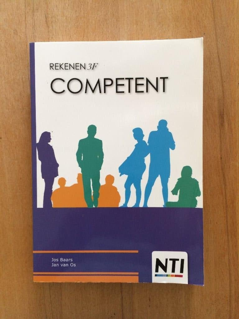 Rekenen 3F Competent (NTI), Boeken, Schoolboeken, Overige vakken, Ophalen of Verzenden, Zo goed als nieuw, Jos Baars en Jan van Os