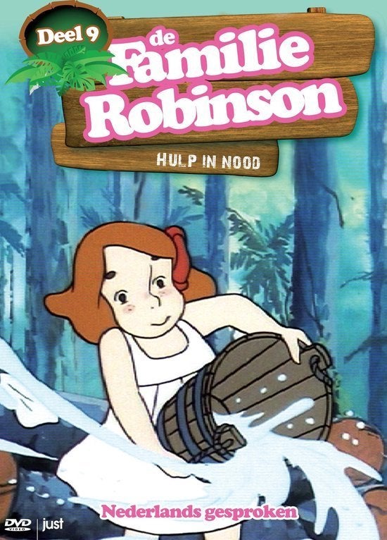 DVD De Familie Robinson - Deel 9: Hulp In Nood, Avontuur, Alle leeftijden, Tv-serie, Zo goed als nieuw