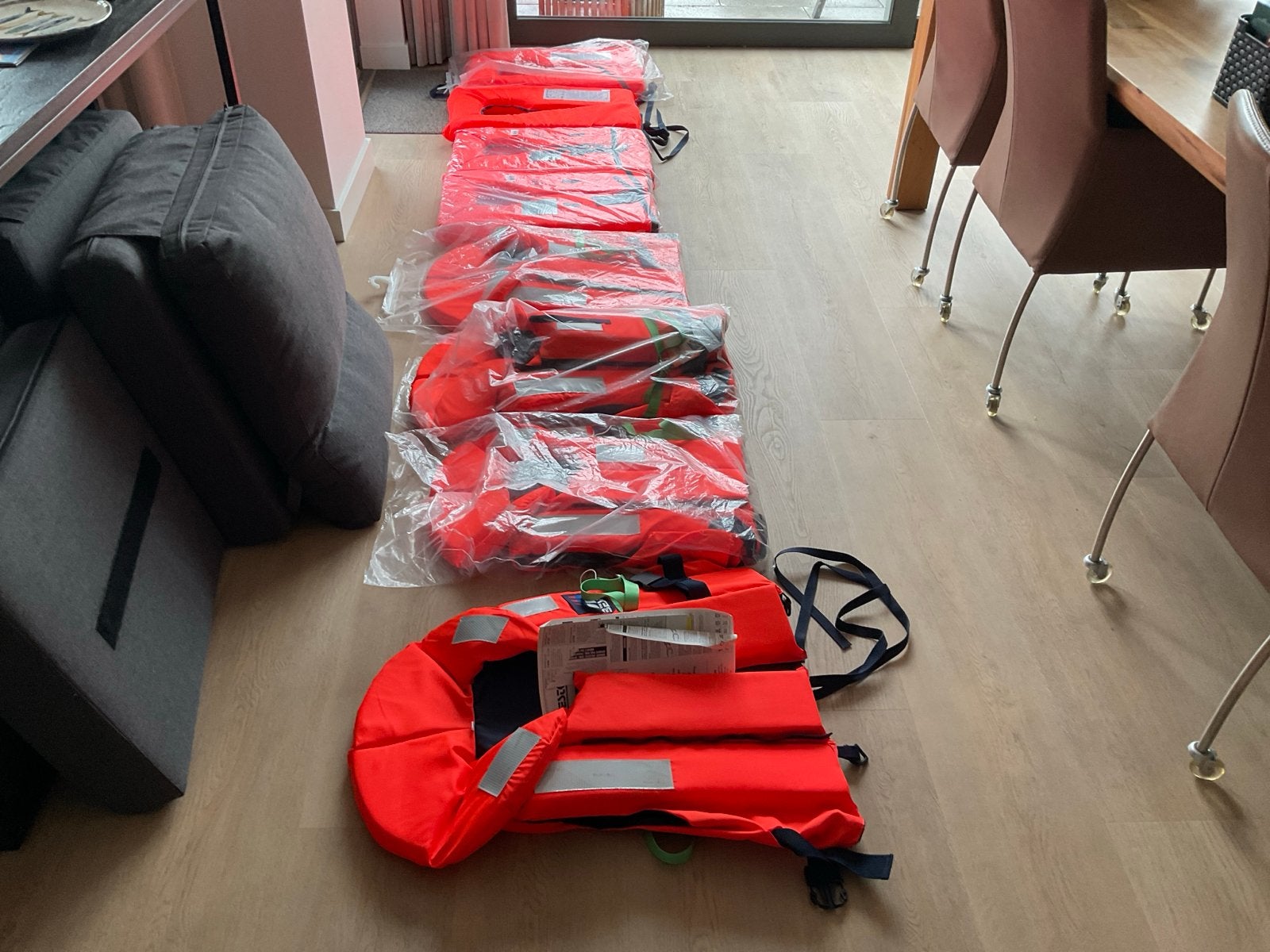 8 Reddingsvesten  Besto en Plastimo Storm in 1 koop., Ophalen, Nieuw, Overige typen