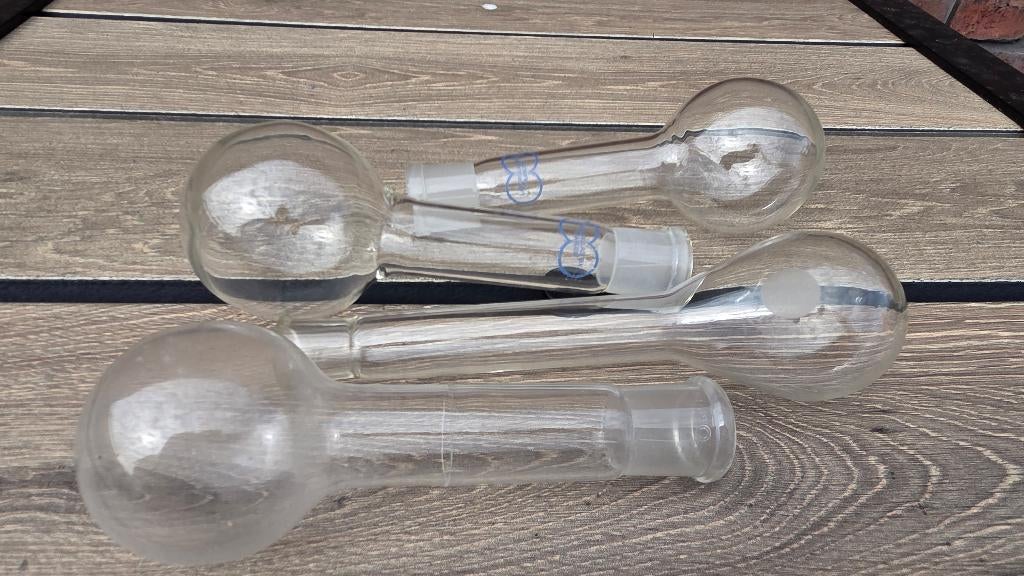 Set van 4 kolven NS 29/32, Ophalen