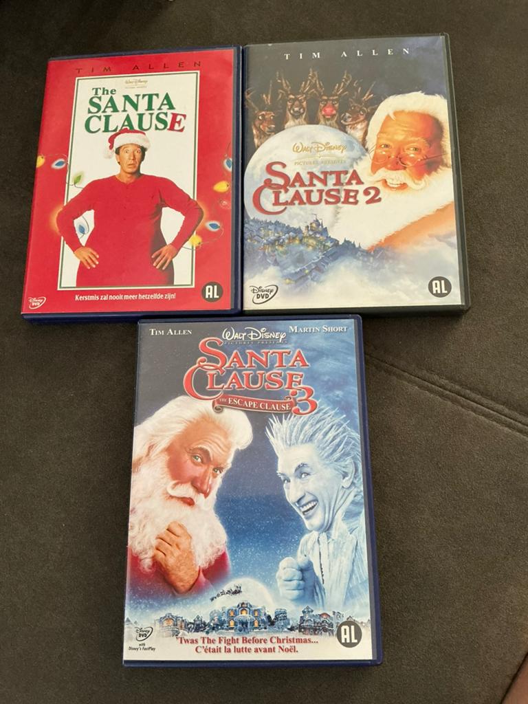 The Santa Clause 1-3 (Tim Allen), Ophalen of Verzenden