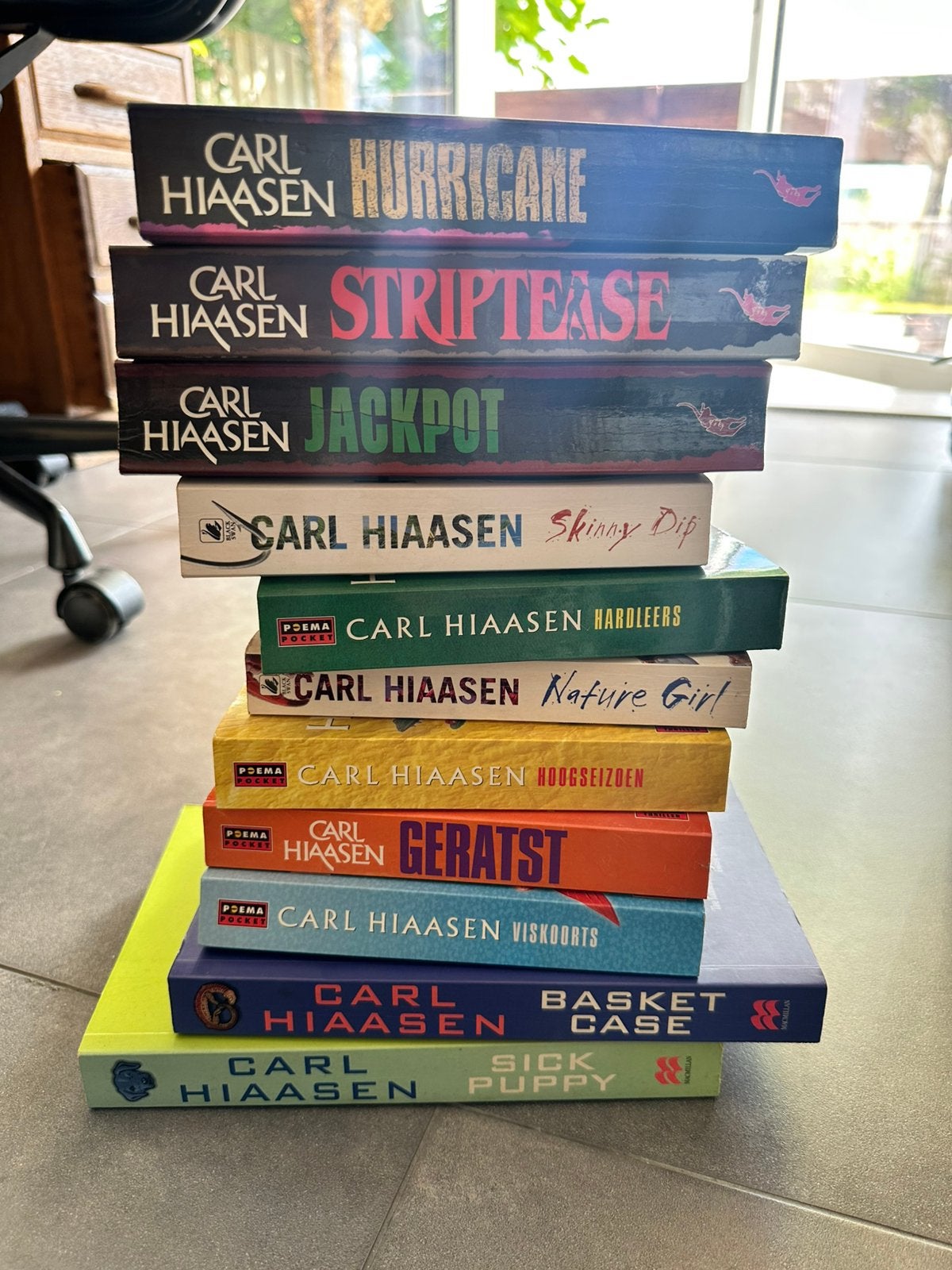 Carl Hiaasen, Boeken, Ophalen of Verzenden, Gelezen, Nederland